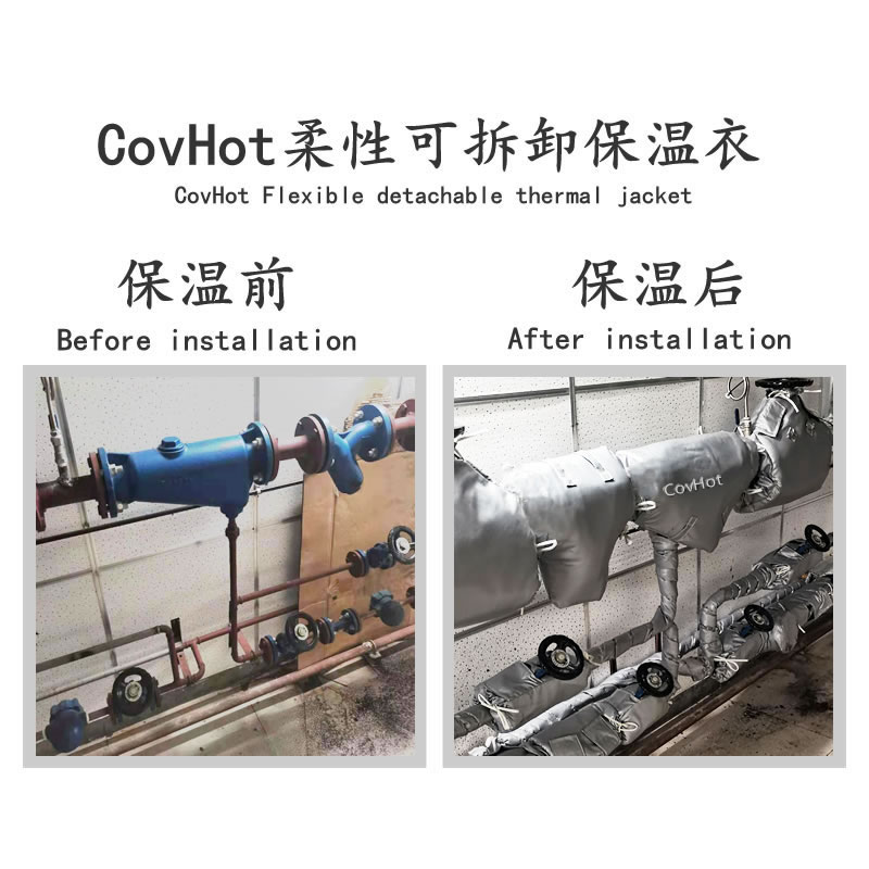 管道<a href=http://zuizhineng.cn/e/tags/?tagname=%E4%BF%9D%E6%B8%A9%E5%A5%97 target=_blank class=infotextkey>保溫套</a>,管道隔熱套