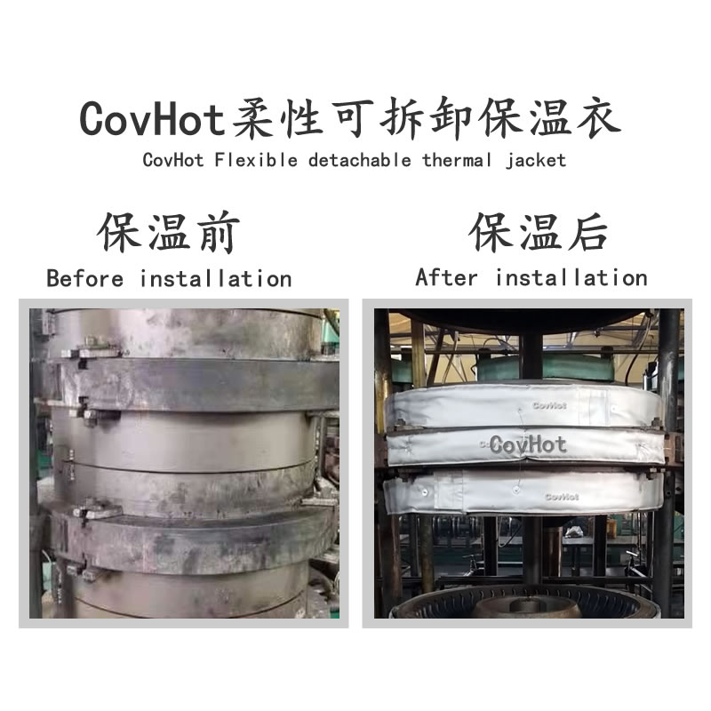 硫化機(jī)使用可拆卸保溫套有什么用途？